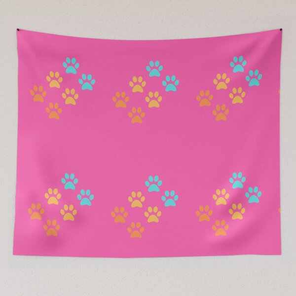 Item preview, Colorful Dog Paw Prints - Goldendoodle Golden Doodle designed and sold by lastechance.