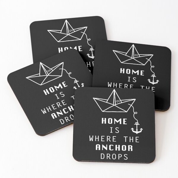 Item preview, PAPER SHIP ORIGAMIS No.1 | HOME IS WHERE THE ANCHOR DROPS designed and sold by yourtravelguide.