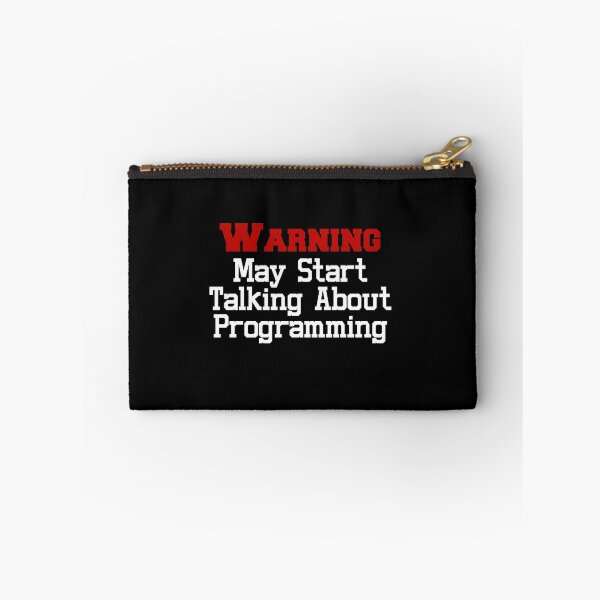 Item preview, WARNING MAY START TALKING ABOUT PROGRAMMING designed and sold by Aymanclothings.