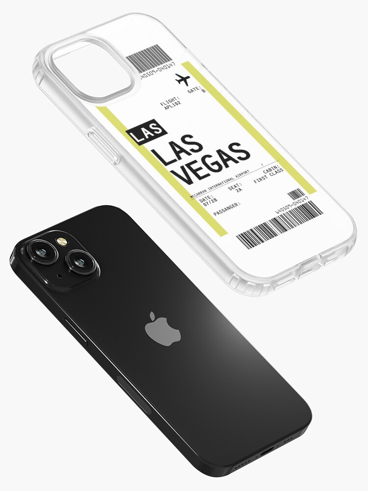 Las Vegas Boarding Pass Phone Case iPhone Case for Sale by Lola2shop