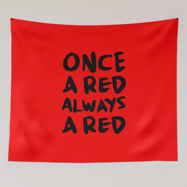 Item preview, Once a red always a red designed and sold by IcalsaidArt.