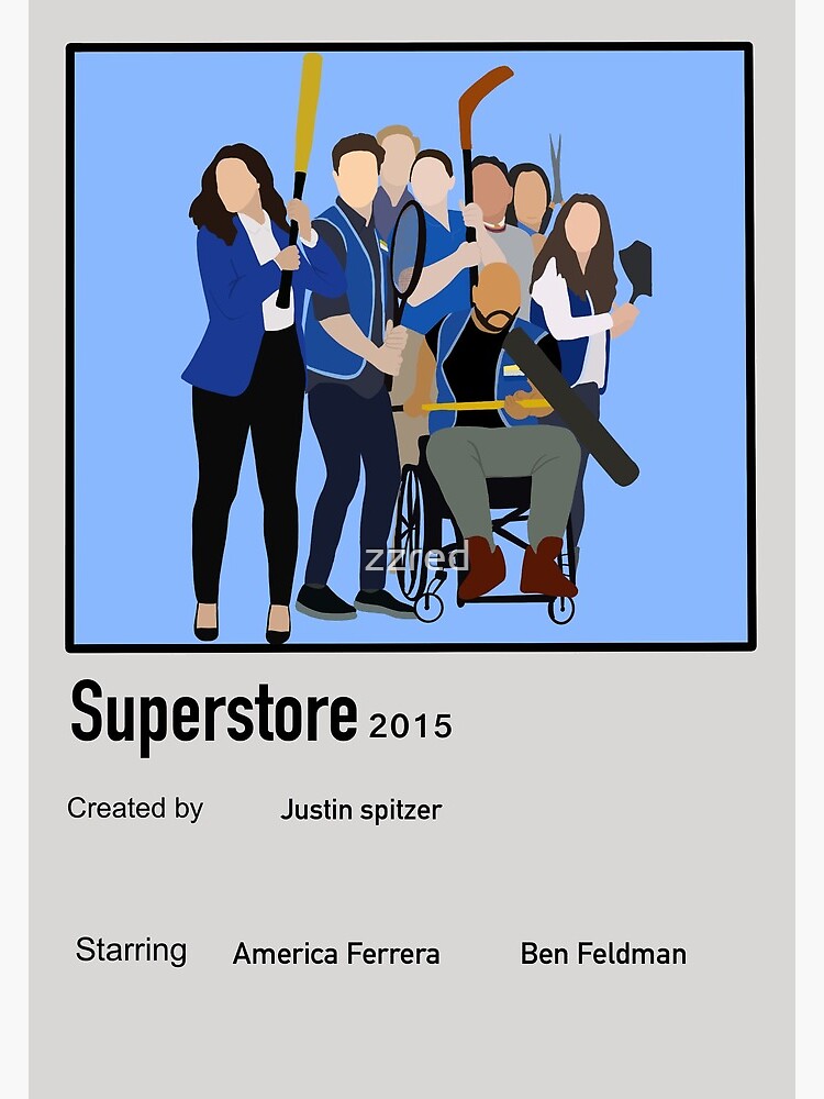 Superstore poster Photographic Print