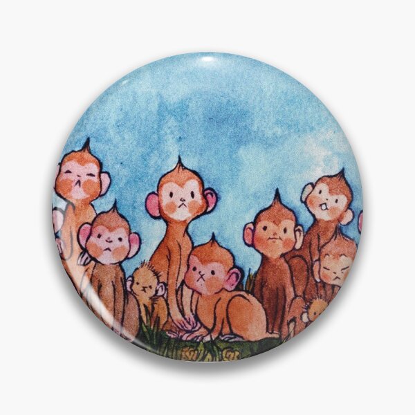 Item preview, Monkey time designed and sold by annalaura-art.