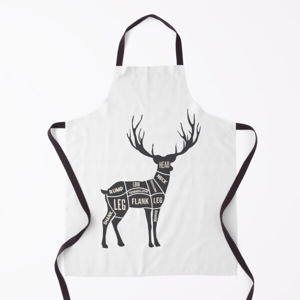 Artikelvorschau, Deer Buck Fleischjagd Jäger Metzger Diagramm entworfen und verkauft von MasterArtsman.