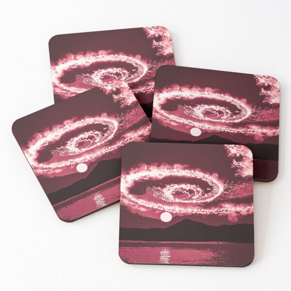 Item preview, Red sunset  ocean view designed and sold by Catherine  Milchard.