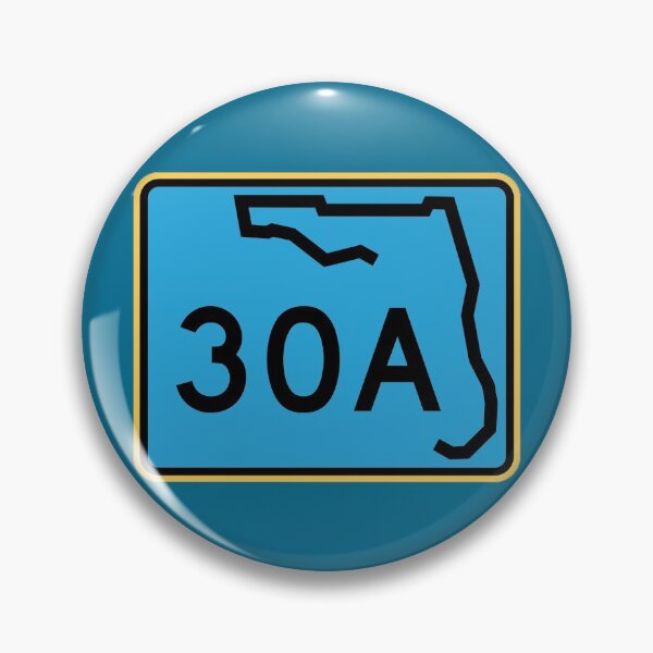 Item preview, 30A Florida Emerald Coast 30 A Beach Decal Sticker Seaside Destin designed and sold by design880.