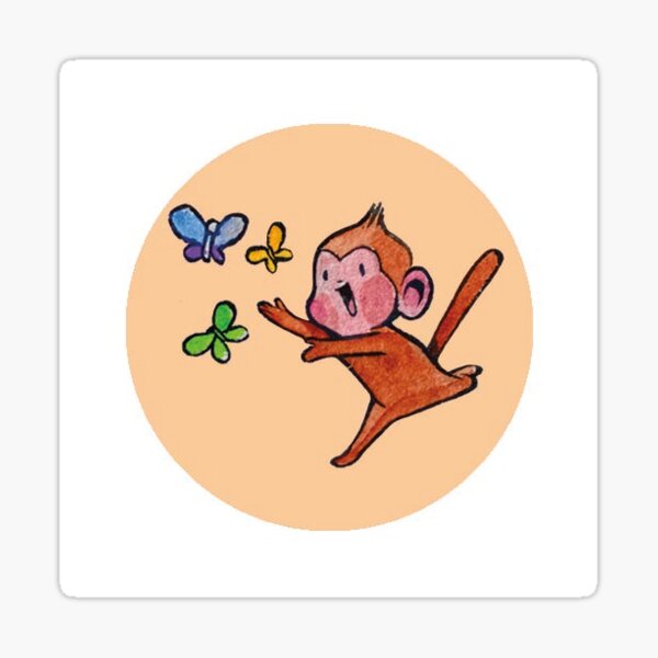 Item preview, Butterfly Monkey designed and sold by annalaura-art.