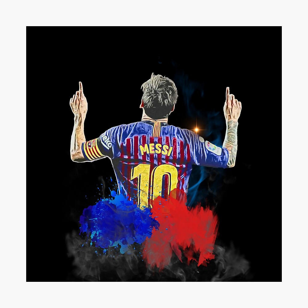 Poster - Lionel Messi jersey Poster Paper Print - Art & Paintings