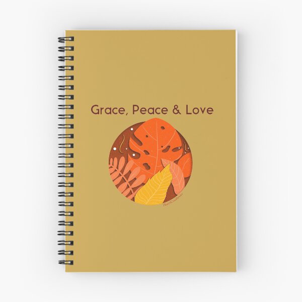 Item preview, Grace, Peace & Love Inspirational Quotes designed and sold by HeartCrushes4u.