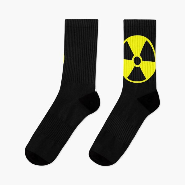 Item preview, Nuclear Symbol (on black) designed and sold by Tree45.