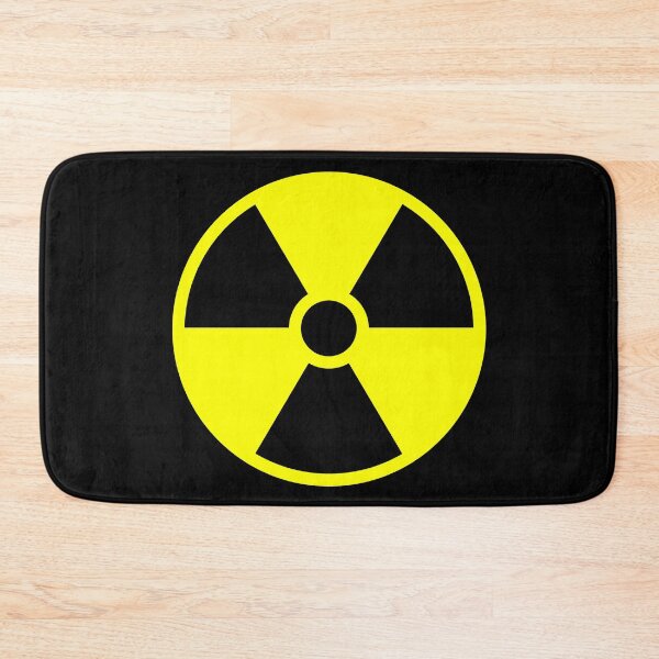 Item preview, Nuclear Symbol (on black) designed and sold by Tree45.