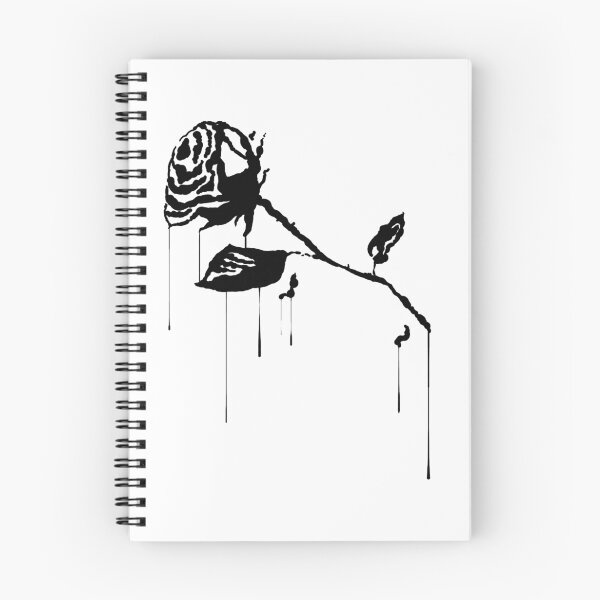 Item preview, Splatter Rose (black) designed and sold by RobertBell.