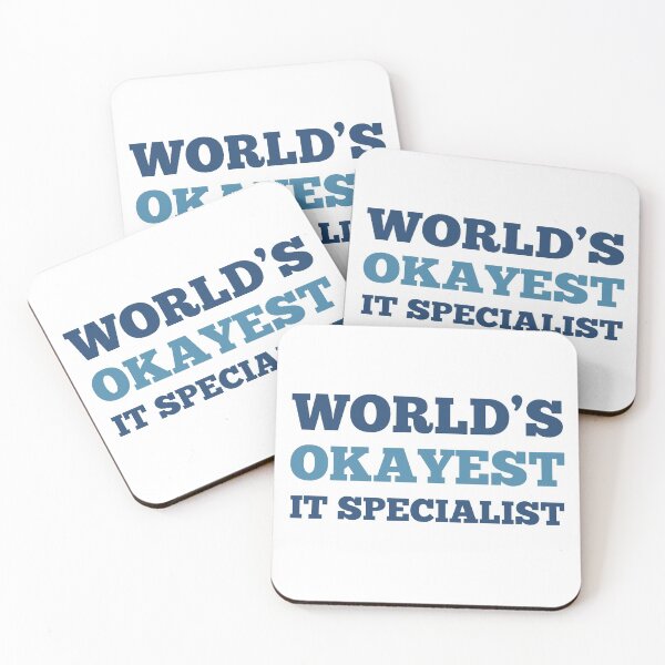 Item preview, World's Okayest IT Specialist designed and sold by metin1331.