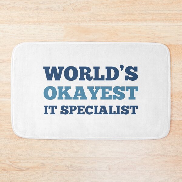 Item preview, World's Okayest IT Specialist designed and sold by metin1331.