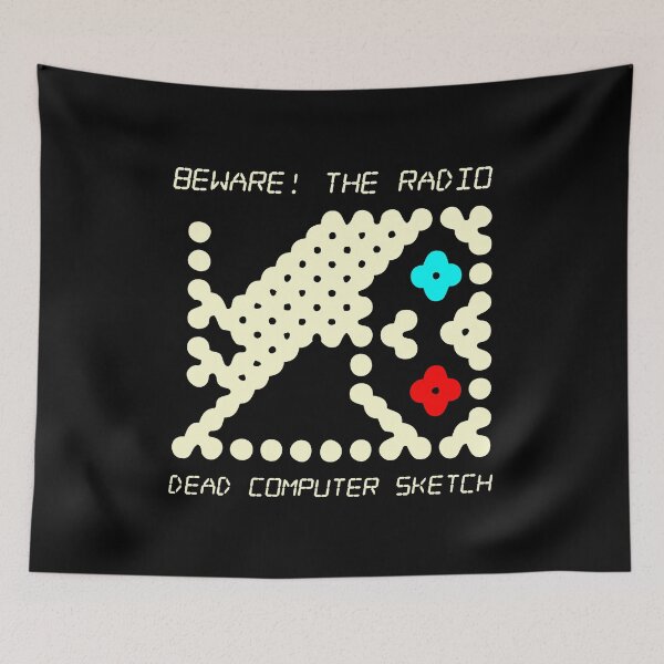 Item preview, Beware! The Radio • DEAD COMPUTER SKETCH 2 designed and sold by bewaretheradio.