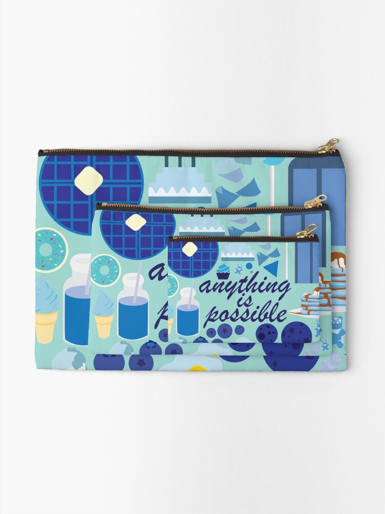 Alternate view of Anything is Possible Zipper Pouch