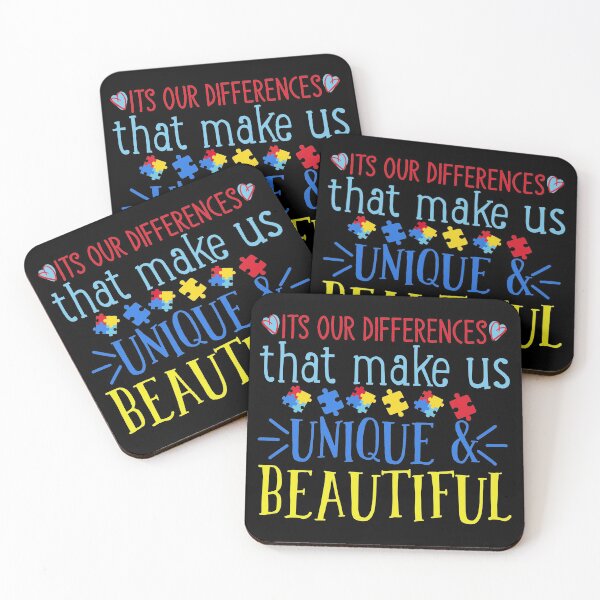 Item preview, Autism Awareness / Its Our Differences That Make us Unique and Beautiful designed and sold by Miaramar.