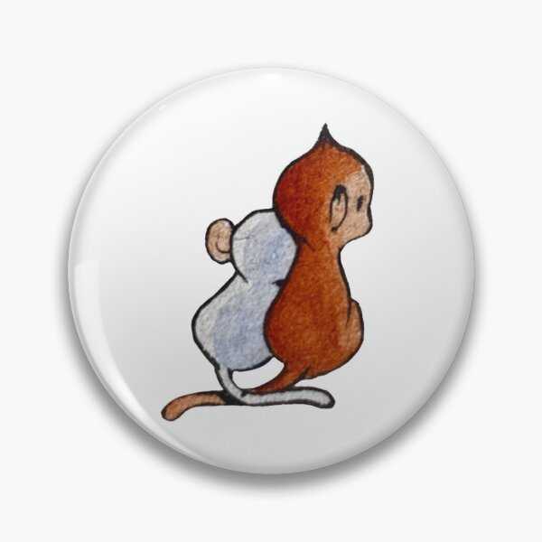 Item preview, Monkey love designed and sold by annalaura-art.