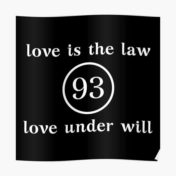 love-is-the-law-love-under-will-poster-for-sale-by-iseeredpeople