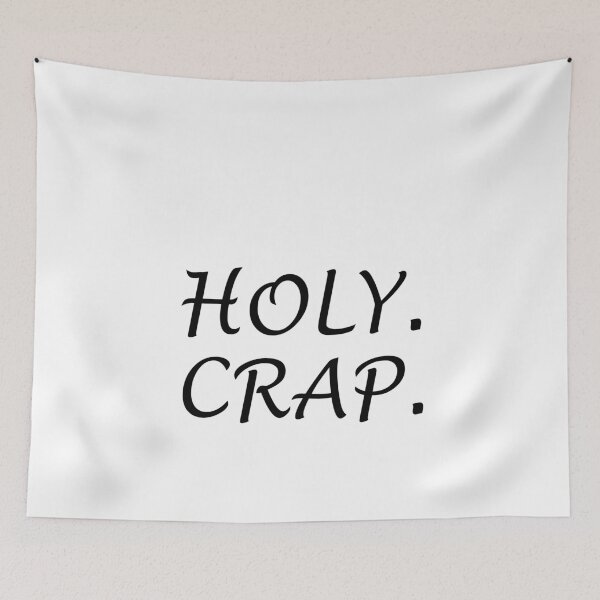 Item preview, funny holy crap shirt for women men  designed and sold by GalaxyStoreDZ.