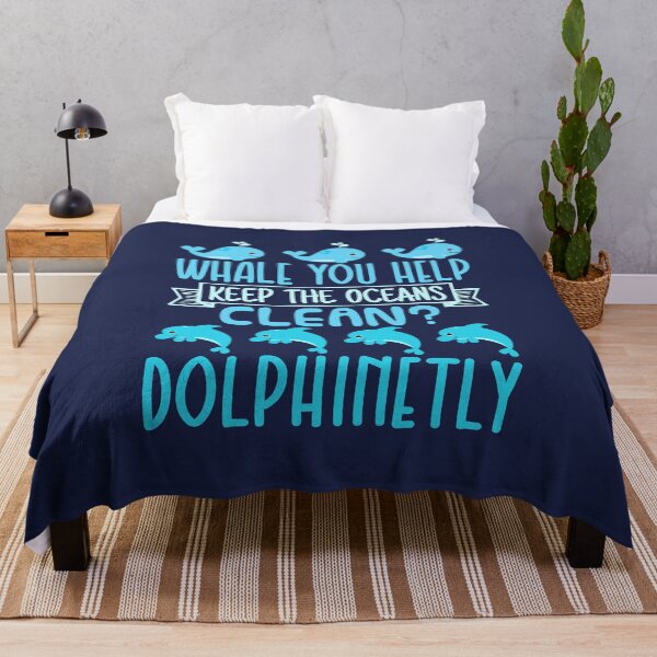 Item preview, Whale You Help Keep the Oceans Clean Dolphinetly Cute Earth Day Save the Oceans designed and sold by jaygo.