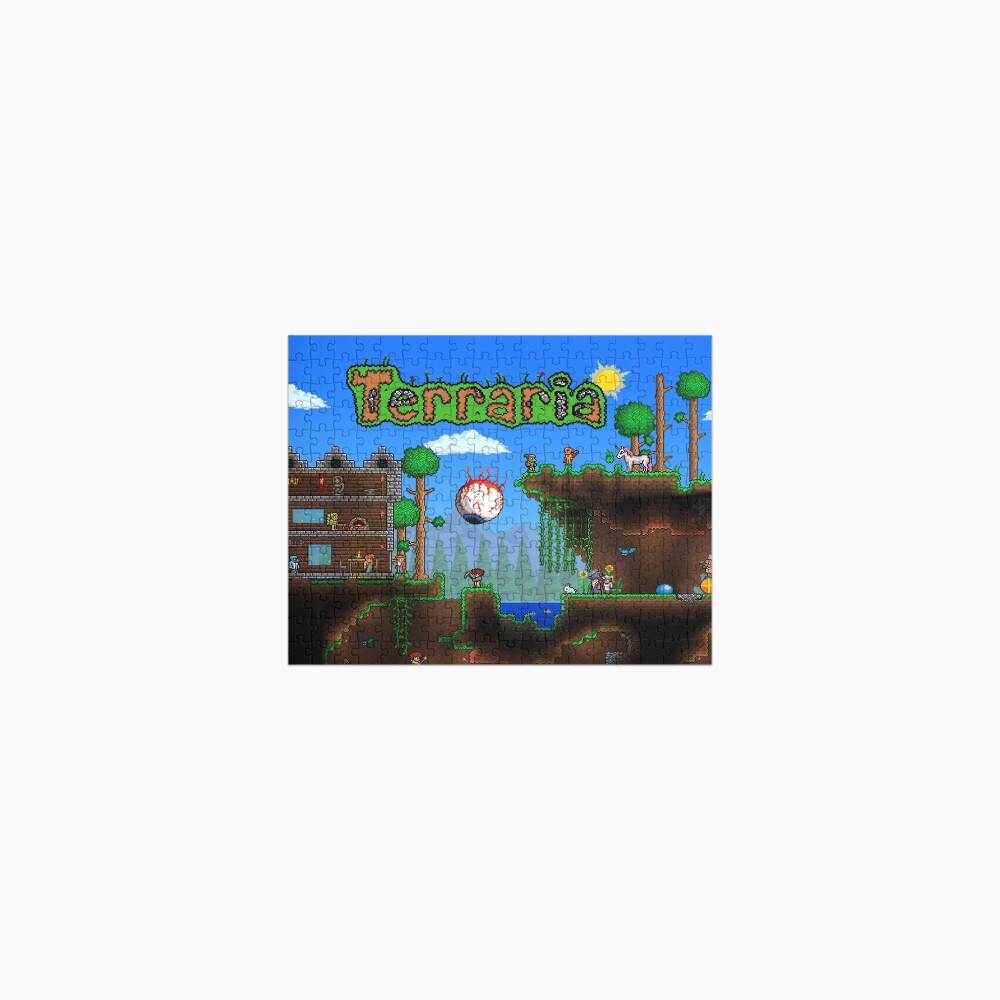 "Terraria Indie Game" Jigsaw Puzzle for Sale by Cutelovely96 Redbubble