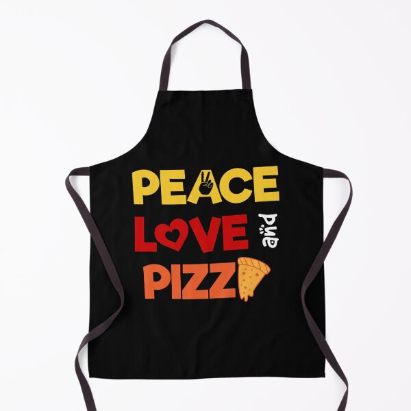 Item preview, Peace Love And Pizza designed and sold by ShaykhUmer.