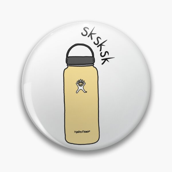 Item preview, hydro flask - vsco girl edition (pastel yellow) designed and sold by mariannamorais.
