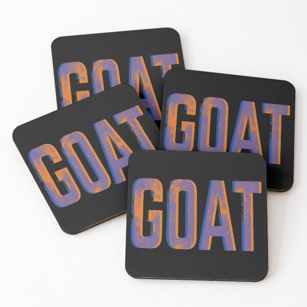 Item preview, Greatest of All Time, Goat, Baller, Legend, Purple and Orange designed and sold by thirdeyeblue.