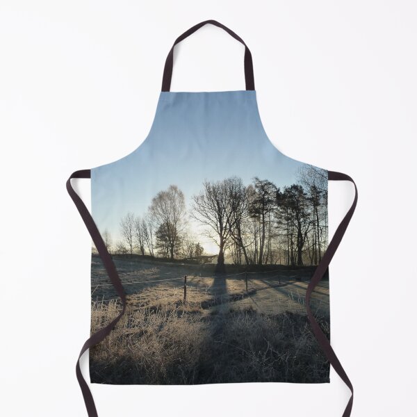 Item preview, Sunrise in a chilly winter landscape - frosty scenery designed and sold by Designbyfia.