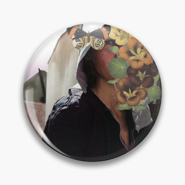 Item preview, Butterfly Girl Behind Flowers designed and sold by carlseti.