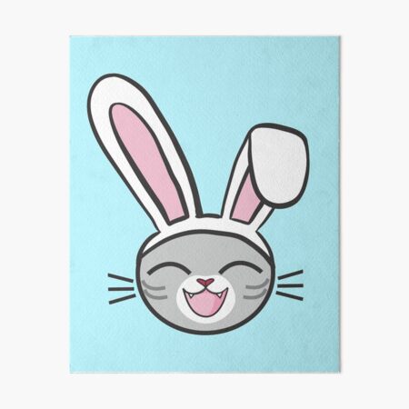 Impressions Rigides Sur Le Theme Oreilles De Chat Redbubble