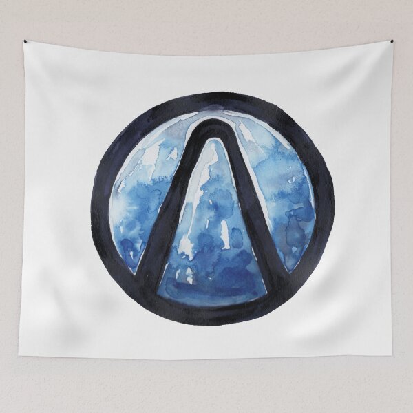 Item preview, Borderlands Vault Symbol Watercolour designed and sold by HighFives555.