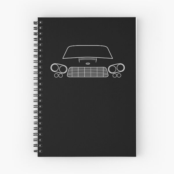 Item preview, Gordon Keeble 1960s classic British car white outline graphic designed and sold by soitwouldseem.