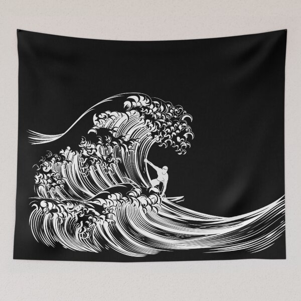 Item preview, Riding The Kanagawa Waves  designed and sold by Nostraw.