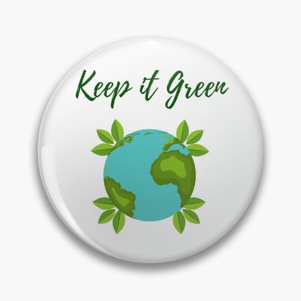 Item preview, Keep it Green and Save our Planet designed and sold by 2dmonkey.