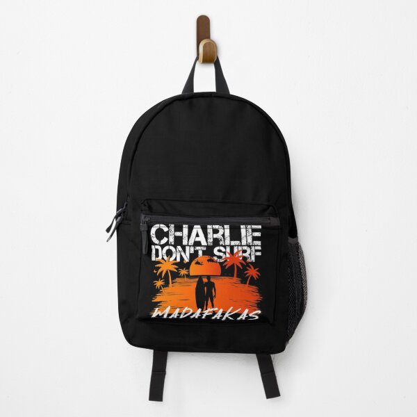 Item preview, Charlie Don`t Surf Madafakas designed and sold by Callahans.