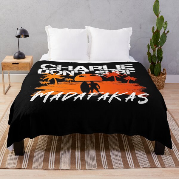 Item preview, Charlie Don`t Surf Madafakas designed and sold by Callahans.