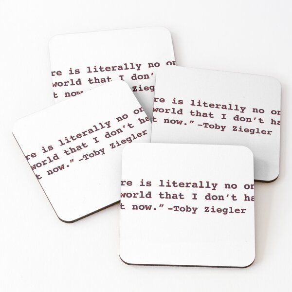 Item preview, Toby Ziegler Quote designed and sold by Hannah Grace Designs.