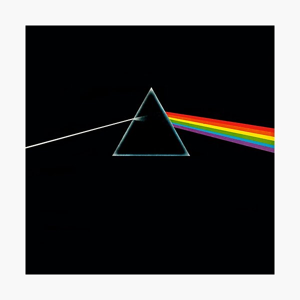 Pink Floyd - Die dunkle Seite des Mondalbum-Covers Fotodruck