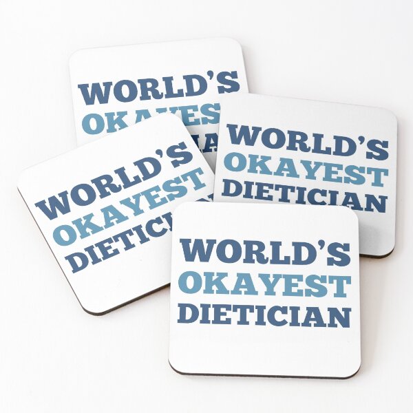 Item preview, World's Okayest Dietician designed and sold by metin1331.