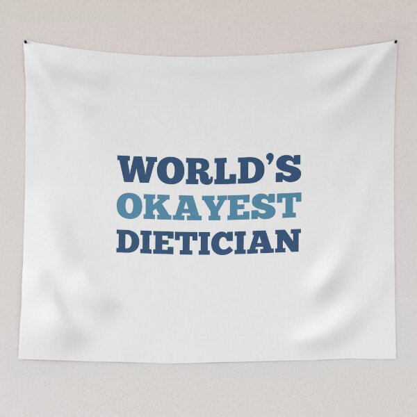 Item preview, World's Okayest Dietician designed and sold by metin1331.