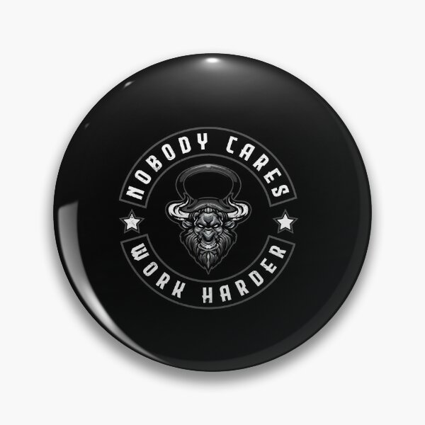 Item preview, Nobody Cares Work Harder Kettlebell Workout Weightlifting designed and sold by ShopTheStyle.