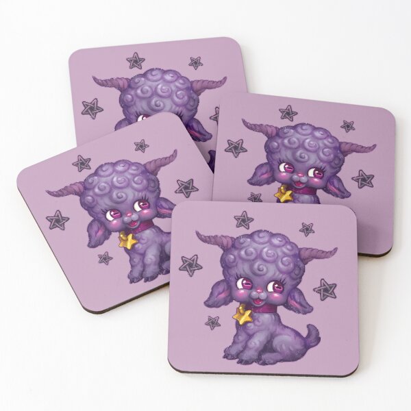 Item preview, Happy Little Baphomet Purple designed and sold by Marianne Martin.