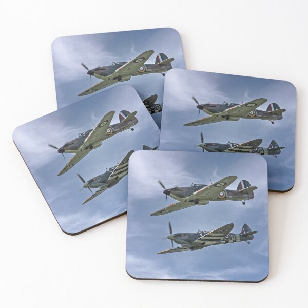 Item preview, Spitfire and Hurricane in Flight designed and sold by DonMc.