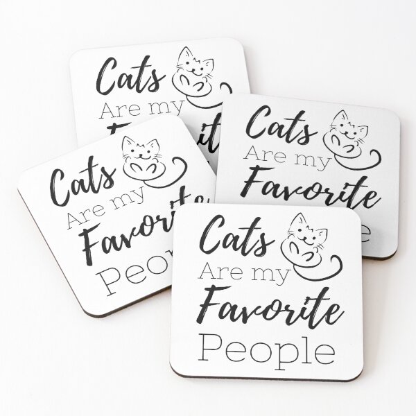 Item preview, Cats Are My Favorite People designed and sold by Dessignat.