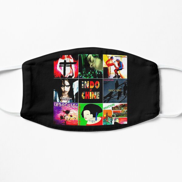 Best Of Seller Logo Musique Indochine Band de Wilatikta Masque sans plis