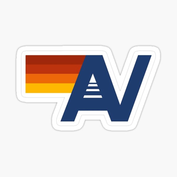 Aviator Nation Rainbow Sticker