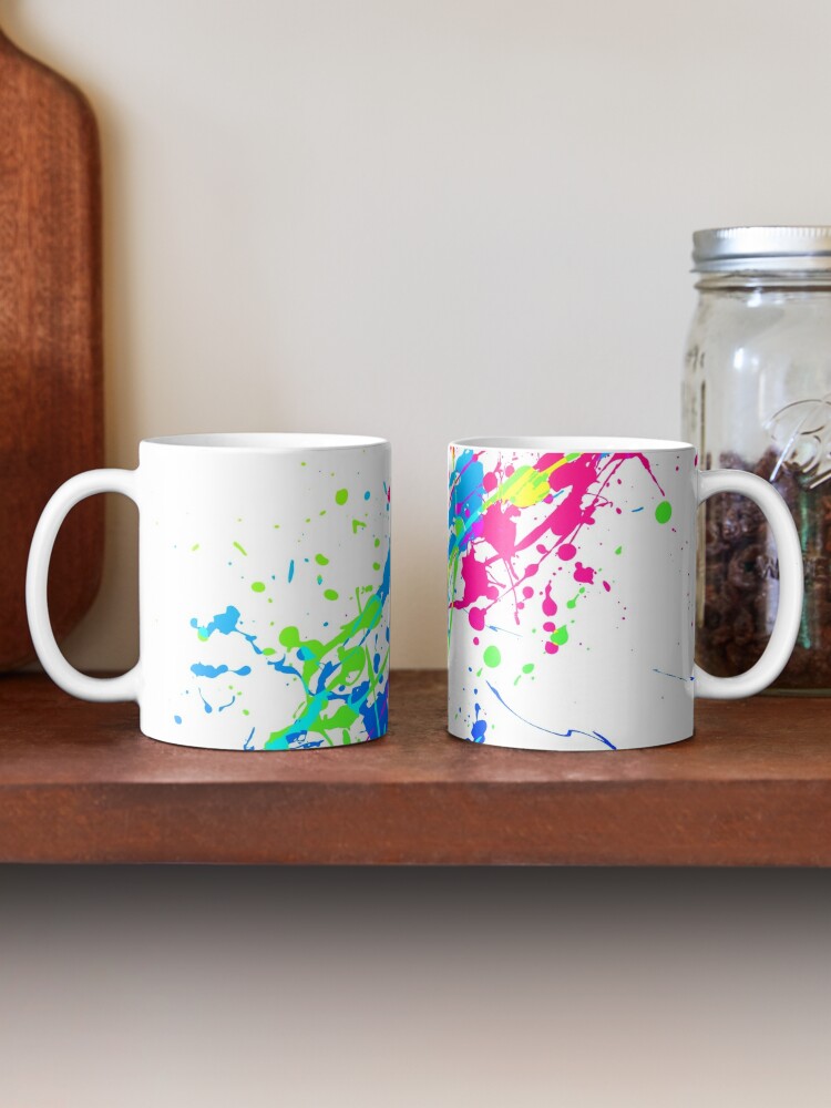 PAINT WATER/NOT Paint Water Drip Coffee Mug Set, Paint Water Set, Paint  Splatter Mug, Paint Splash, Painters Coffee Mug, Artist Mug, Painter 