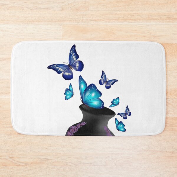 Item preview, Vase with butterfly designed and sold by Imakeyouhappy.